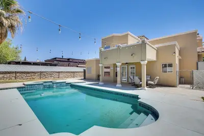 Image de Patio, Pool & Spa: Family Retreat in Horizon City!