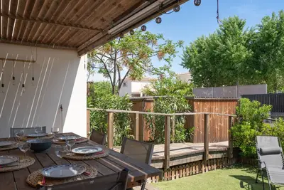 Image de Villa T3 à 400m de la plage avec piscine