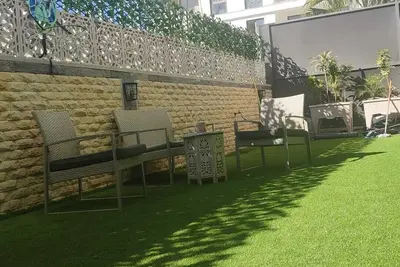 Image de Appartement T4 avec jardin et piscine à Agadir Bay. Navette aéroport gratuite.