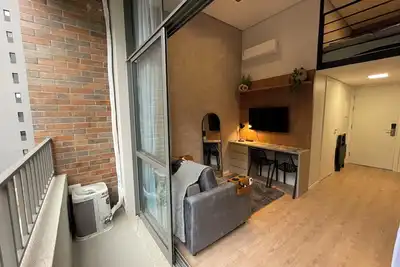 Image de Beautiful studio with mezzanine in Brooklyn