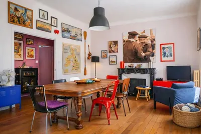 Image de Grand appartement décoré avec goût pour 5 personnes