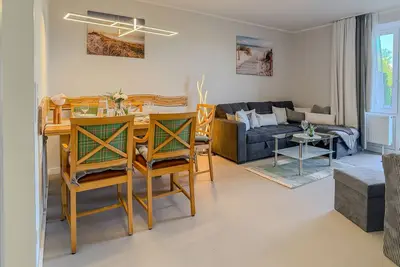 Image de \"Vacation happiness by the sea - your vacation apartment Strandkörbchen Nr. 3 with dog