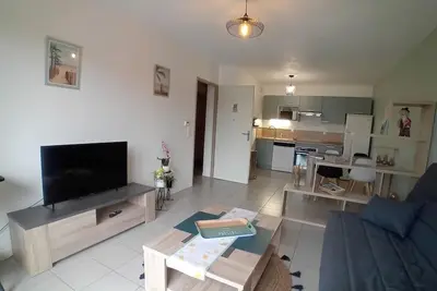 Image de Appartement charmant proche plage avec terrasse et parking