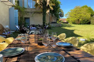 Image de Maison de campagne avec piscine proche des sites touristiques du Périgord