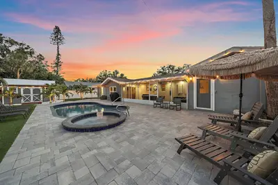 Image de Moonlight Villa w/ Hot Tub, Pool, Turf Yard!