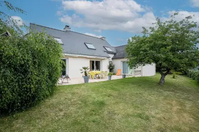 Image de Maison de vacances 'La Petite Palmeraie - Binic' proche plage, avec jardin privé et Wi-Fi