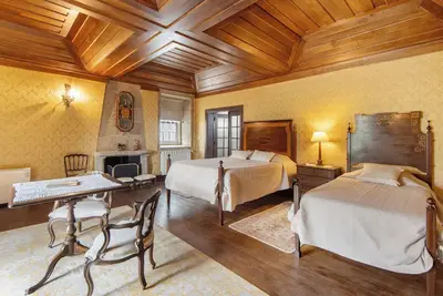 Image de Chambre \"familiale\" avec jardin partagé et Wi-Fi