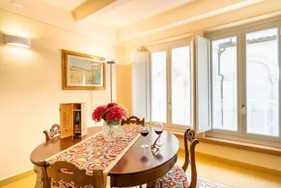 Image de Appartement 'La Chiocciola Nel Labirinto' avec balcon, Wi-Fi et climatisation