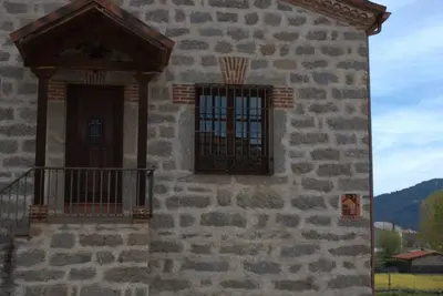 Image de Maison de vacances 'La Bodega De Gredos' avec vue sur la montagne
