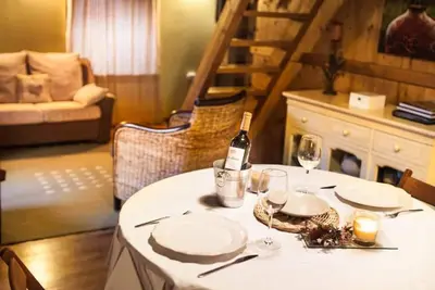 Image de 'Casa Solaina' avec vue sur la montagne et terrasse privée