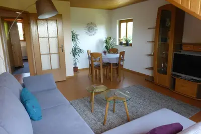 Image de Appartement 'Wollgras, 100qm' avec vue sur les montagnes et Wi-Fi