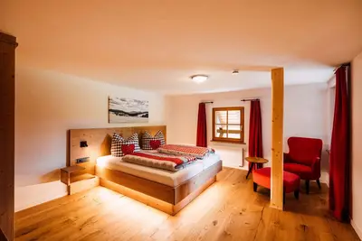 Image de Appartement \"Heustock\" avec vue sur les montagnes, balcon et Wi-Fi