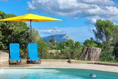 Image de T3 rénové dans mas provençal à 5 min du centre