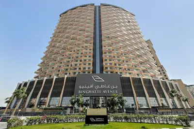 Image de Central Dubai 1br with Pool, Gym, WiFi, and Full Kitchen Access