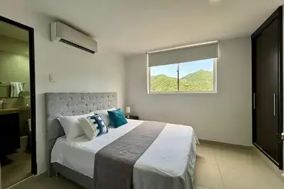 Image de Entire accommodation: apartment in Gaira, Colombia, only 3 blocks from the sea!