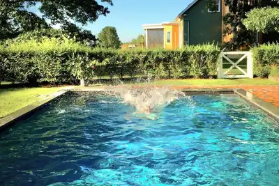Image de Modern 4bd Farmhouse in Litchfield w/ heated saltwater pool & jacuzzi, Ac, WiFi