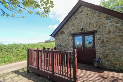 Bay View Barn, romantic, with a garden in Hayle
