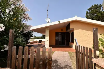 Small villa with large outdoor space