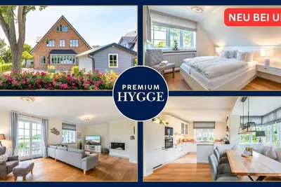 Image de High-quality furnished semi-detached house with sauna, fireplace, garden and beach chair