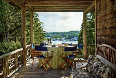 Image de Majestic Summer Home with Ocean Views, serene setting near Acadia Np, sleeps 15