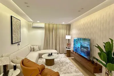 Image de living and bedroom unique located in center of Riyadh near Kafd area