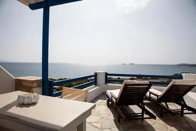 Image de Appartement \"The Aegean Junior Suite\" avec vue sur mer, Wi-Fi et climatisation