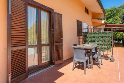 Image de Appartement 'Erba Di Campo - Patata' avec piscine partagée, Wi-Fi et climatisation