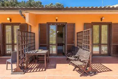 Image de Appartement 'Erba Di Campo - Dragoncello' avec piscine partagée, terrasse privée et Wi-Fi