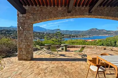 Image de Marine de Davia - Corbara - vue et acces mer à 100 m