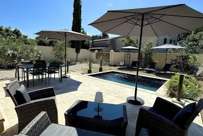 Image de Les Lauriers Blancs, villa climatisée avec piscine