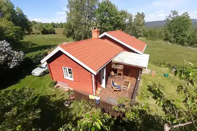 Image de Dala cottage with stunning views near forest and lake