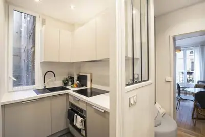 Image de Appartement luxueux et confortable dans un quartier élégant