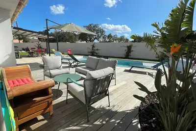 Image de Villa climatisée 3 chambres avec piscine