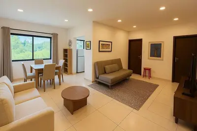 Spacious -1 bedroom apartment in serene Asunción with WiFi, Ac