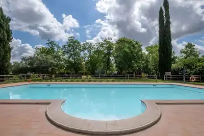 Image de Appartement 'Rosaspina - 7' avec piscine partagée, terrasse partagée et climatisation