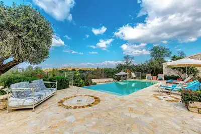 Villa 'Natura' avec vue sur la mer, Wi-Fi et climatisation