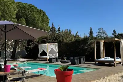 Image de Magnifique maison 8 personnes avec piscine