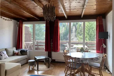 Image de Studio spacieux pour 4 avec balcon, Pra Loup