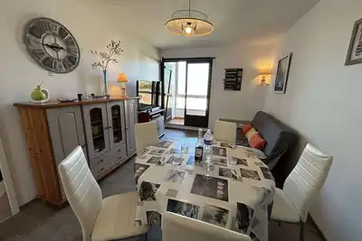 Image de Appartement moderne 3 pièces, vue mer, parking privé, 5 couchages