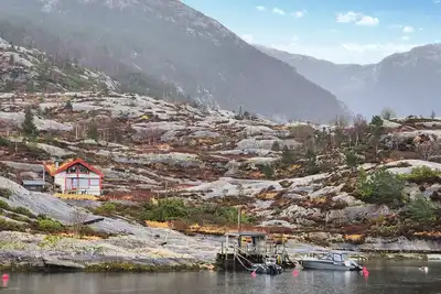 Image de Maison confortable Ă Masfjordnes avec.