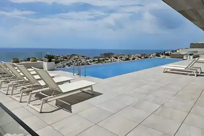 Image de Appartement \"Blue Infinity 7\" avec vue sur la mer, Wi-Fi et climatisation