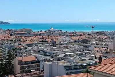 Image de Nice, vue mer panoramique, 2 chambres.