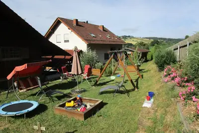 Image de \"Geistalblick\" - large, bright vacation apartment for up to 6 people near Bad Hersfeld