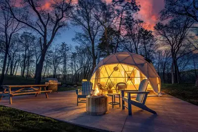 Image de Geo Dome at Big Rock Creek!