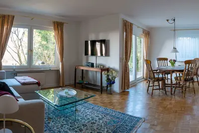 Image de Appartement 'Am Hochblauen' avec vue sur les montagnes, terrasse et Wi-Fi