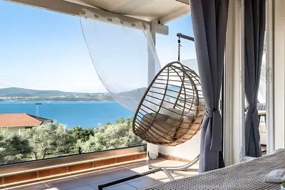 Image de Appartement \"Nest Luxury\" avec vue sur la mer, Wi-Fi et climatisation