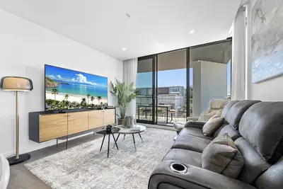 Image de Stylish 2-Bed Apartment with Rooftop Bbq Access