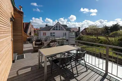Image de Vacation apartment near the beach: balcony & terrace, ideal for 2-4 people with dog