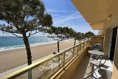 Image de Appartement rénové 1ère ligne de mer, 2 chambres, climatisation, parking