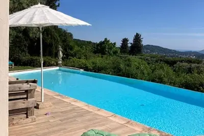 Image de Vue 180° Mer et Massif de l'Estérel à Grasse-Plascassier